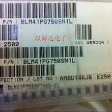 100 шт./лот BLM41PG750SN1L 75R 75 евро 3A 1806/4516 100% Новый оригинальный|Запасные части| |