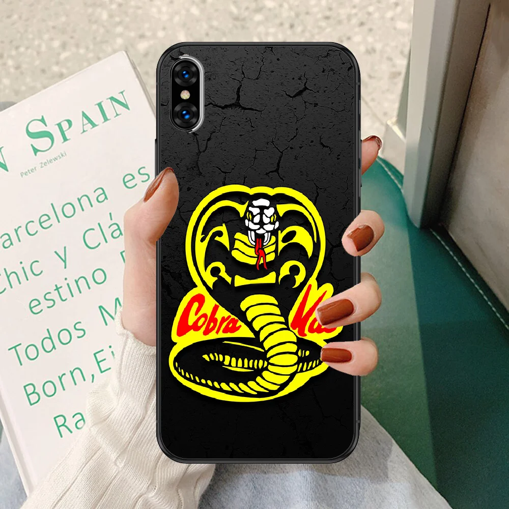 Чехол для телефона Snake Cobra Kai TV чехол iphone 5 5s se 2 6 6s 7 8 12 mini plus X XS XR 11 PRO MAX black trend prime