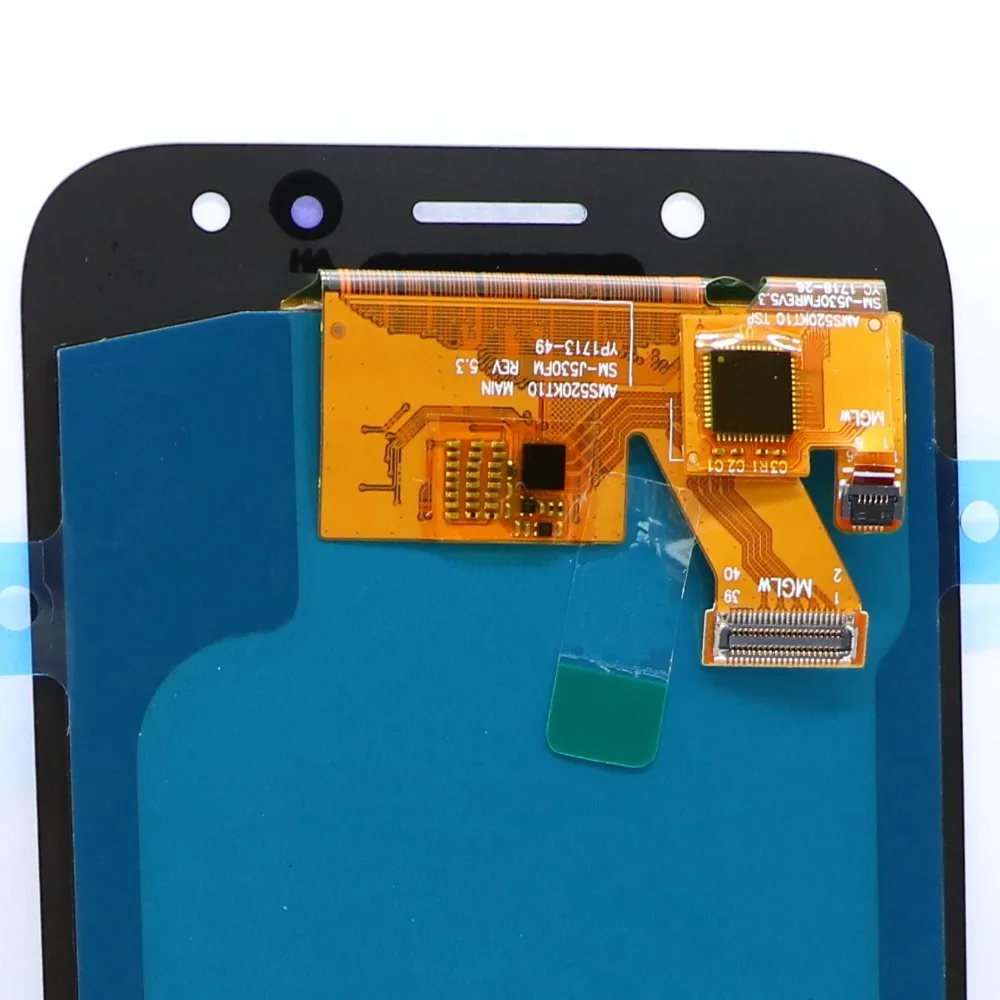Супер AMOLED J5 ЖК-экран для samsung Galaxy J530 J5300 J530F телефон дисплей сенсорный экран дигитайзер