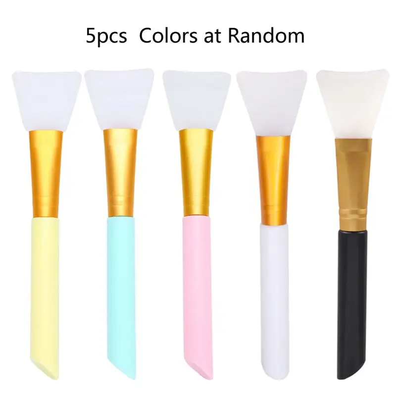

5Pcs Silicone Cleaning Brush UV Resin Cleaning Mold Tools Jewelry Colors Random R2LE