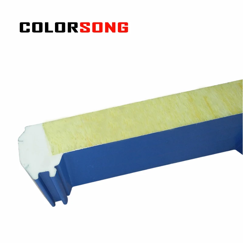 Горячая Распродажа оцинкованный гофрированный листовой металл каменная вата