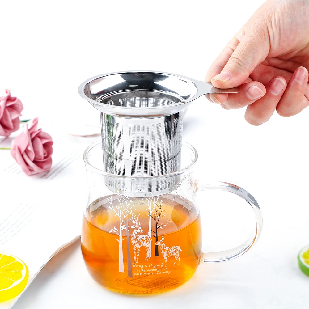 

Gadgets Tea Strainers Stainless Steel Tea Infuser Tea Spice Filter Teaware Kitchen Tools HILIFE Reusable