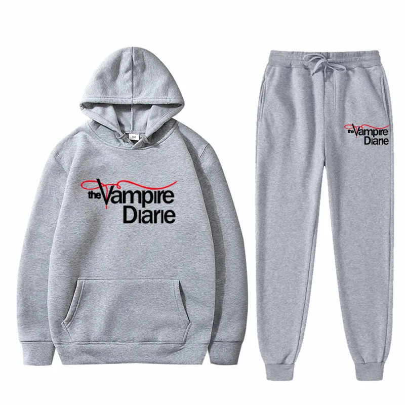 

Men's sweater autumn and winter suit hoodie + pants casual fleece sportswearHip hop print men's fitness jogging men's sets