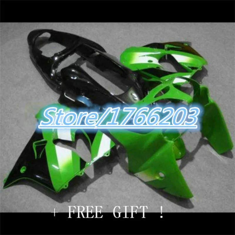 Средства ухода за кожей для KAWASAKI NINJA ZX9R фабрики цвета: зеленый черный 02-03 ZX-9R ZX 9R 9 R
