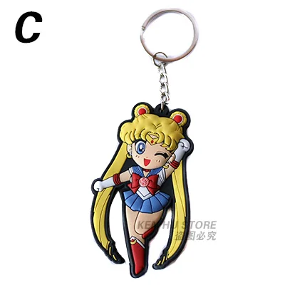 Сейлор Мун аниме Мультяшные брелки экшн игрушки фигурки брелок подвеска