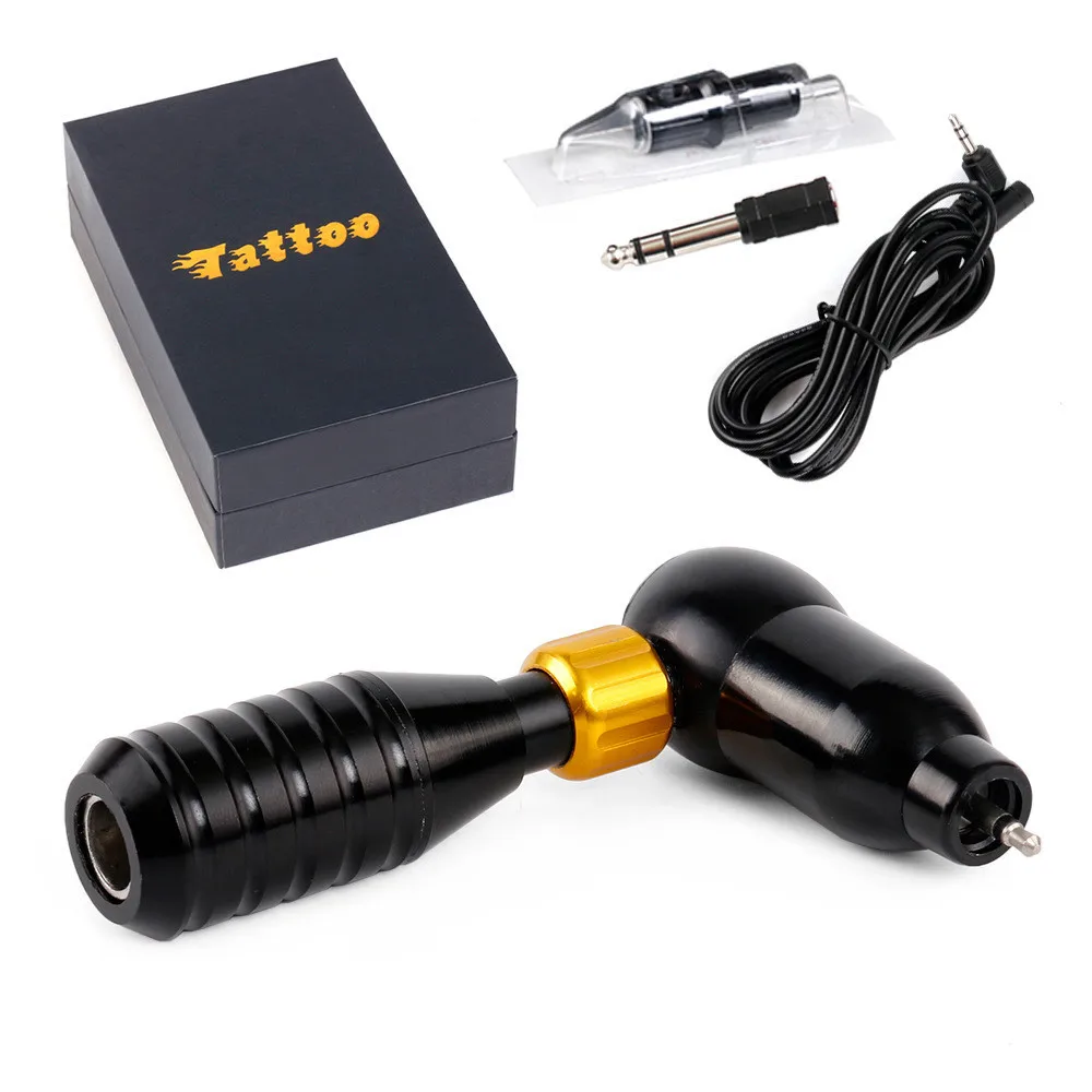 New Rotary Guns Tattoo Kit 2 Colors for Shader Liner RCA Rotary Tattoo Machine Permanent Makeup Tattoo Supplies Body Artist