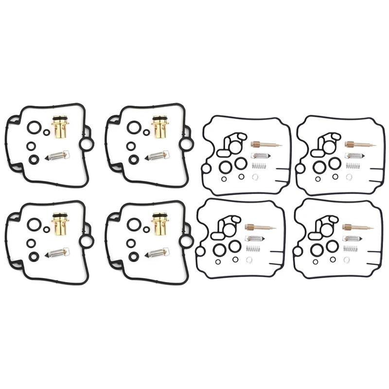 

Carburetor Repair Kit Durable with Motorcycle Carburetor Repair Kit Floating Needle Mixture Screw