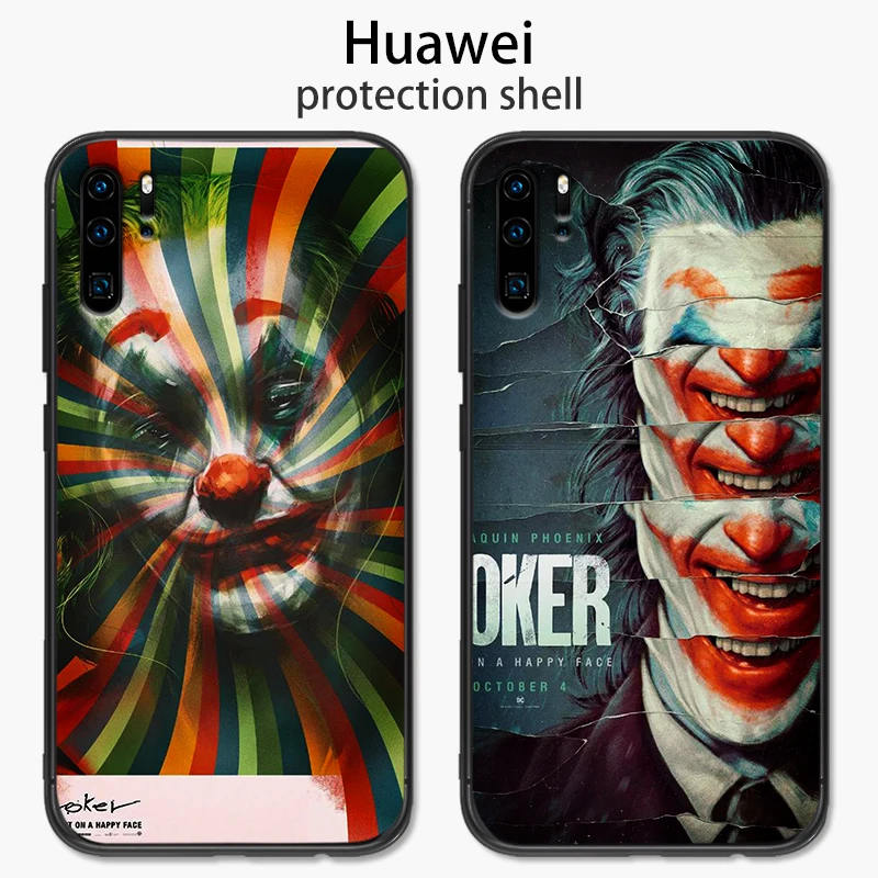 Для huawei P8 P9 P10 Lite Mini P20 P30 Pro Joker movie 2019 силиконовый защитный чехол из ТПУ для телефона