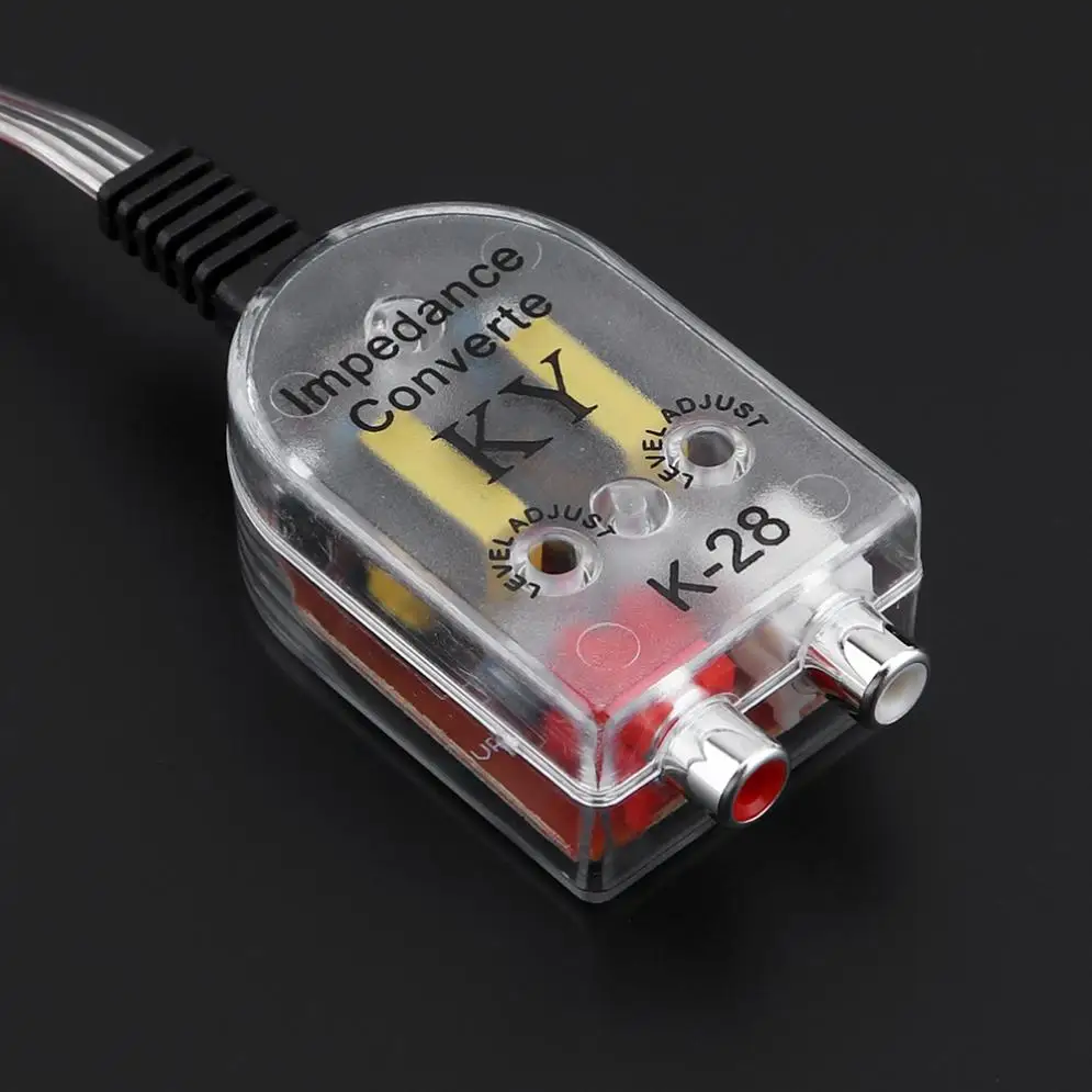 Трансформатор с двойной катушкой RCA автомобильный сабвуфер высокочастотный в