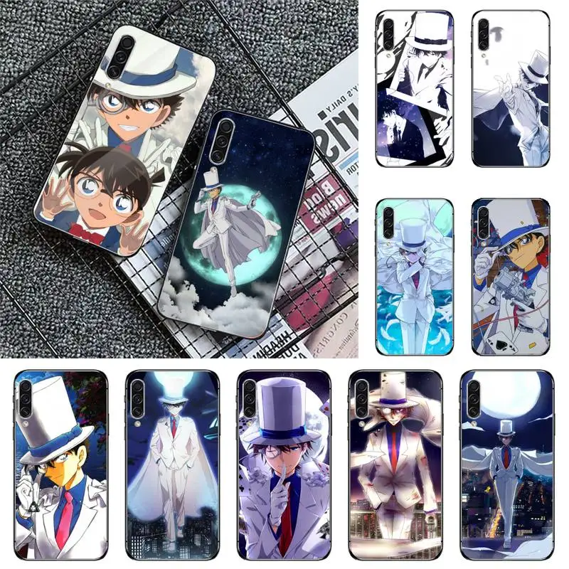 

Magic Kaito detective conan anime Phone Case For Samsung galaxy A S note 10 7 8 9 20 30 31 40 50 51 70 71 21 s ultra plus