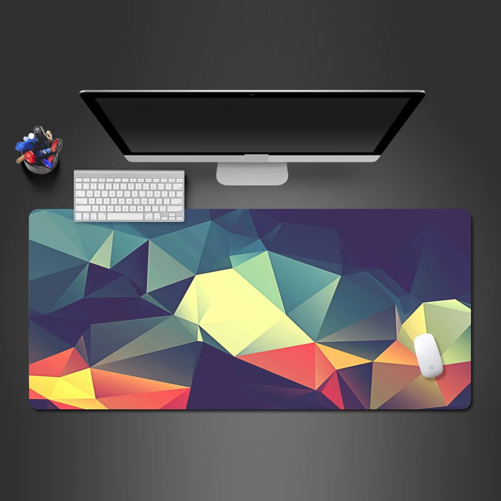 

Dazzle Color Is Beautiful Mouse Pad Stereo Mousepad Fashion Computer Desktop Pad High - Quality Large Game Mats