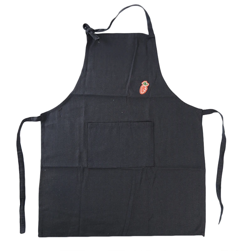 

Embroidered Apron Kitchen Overalls Coffee Shop Chef Adult Creative Cooking Waist Home Female Apron