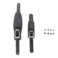 set new high quality snowboard binding toe ratchet tongue ladder straps black cyan plastic ski accessories snowboarding