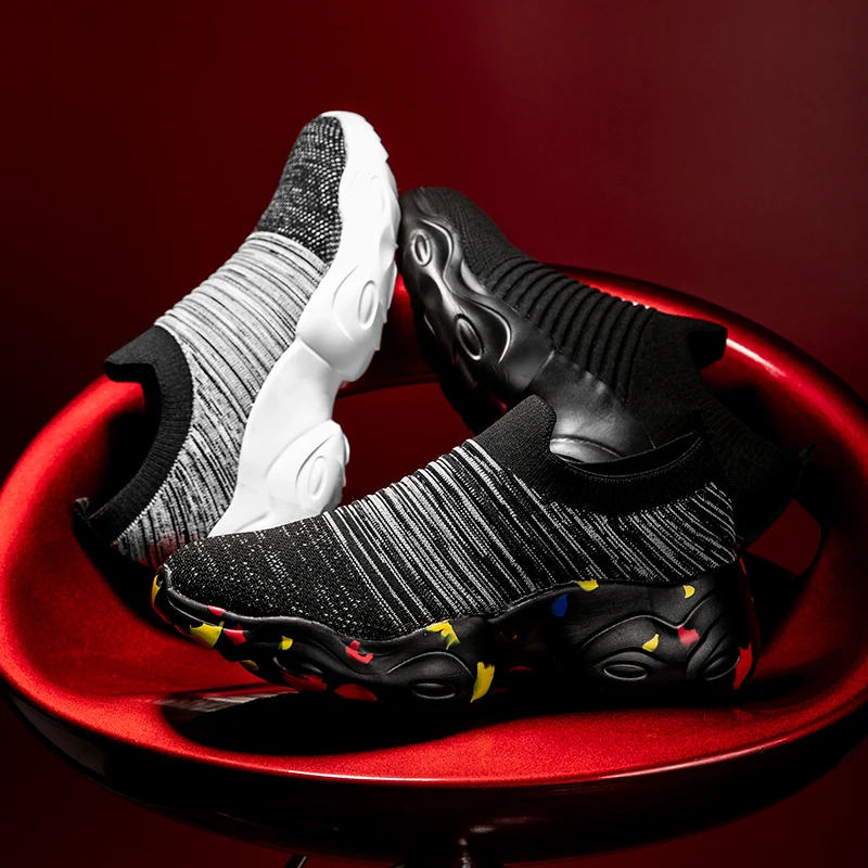 Light Men Running Shoes 48 Breathing Outdooor Gym Jogging  Women Sneakers Big Size 35 Couple Casual Shose Zapatillas De Deporte