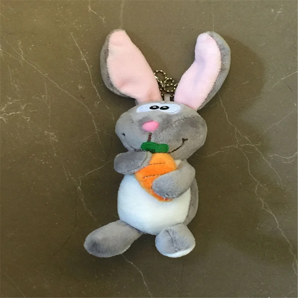 Кролик мягкий плюшевый животный детская маленькая игрушка-брелок - купить по