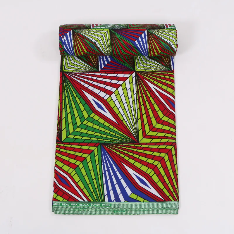 100% хлопок воск Java 6 ярдов \ Лот 2019 последняя Высококачественная африканская ткань