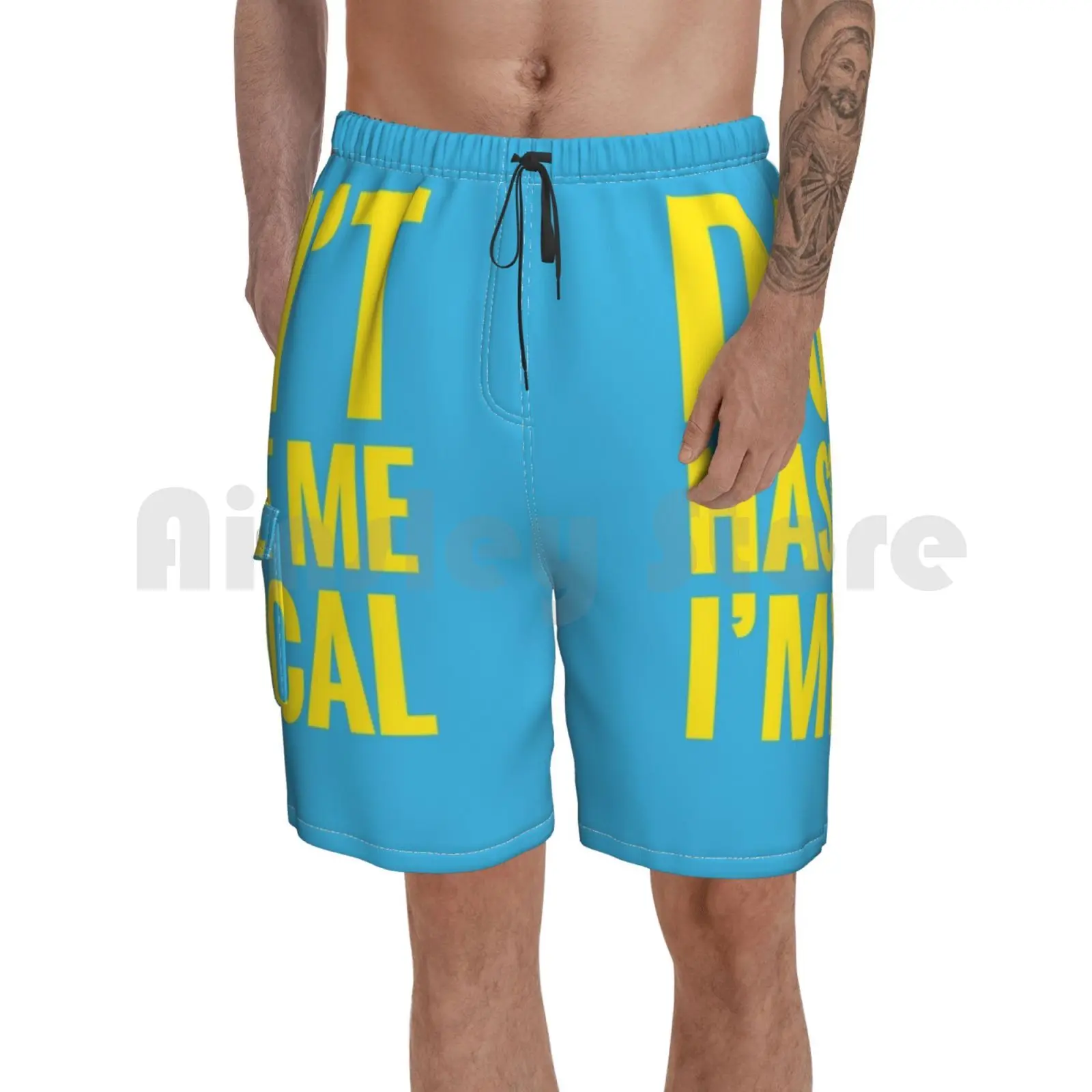 

Don't Hassle Me , I'm Local Beach Shorts Men Beach Pants Swimwear What About Bob Quote Movie Humor Funny Im Local