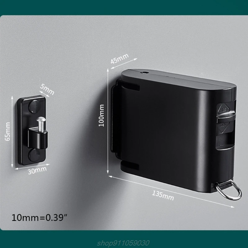 

A Set Magic Drying Rack Home Invisible Clothesline Wire Rope Strong Bearing Capacity for Shirt Pants Skirts M27 21 Dropship