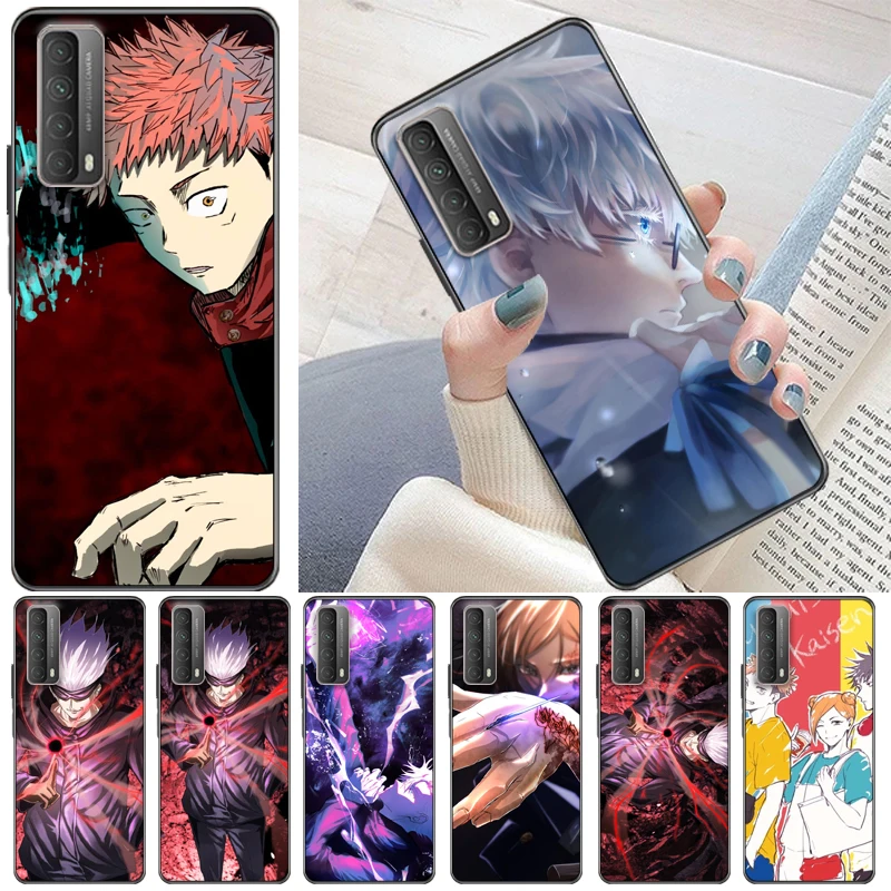 

Jujutsu Kaisen Sukuna Satoru Gojo Yuji Itadori Fushiguro Megumi Phone Case For Huawei P Smart Z 2019 2021 Coque Cases Carcasa