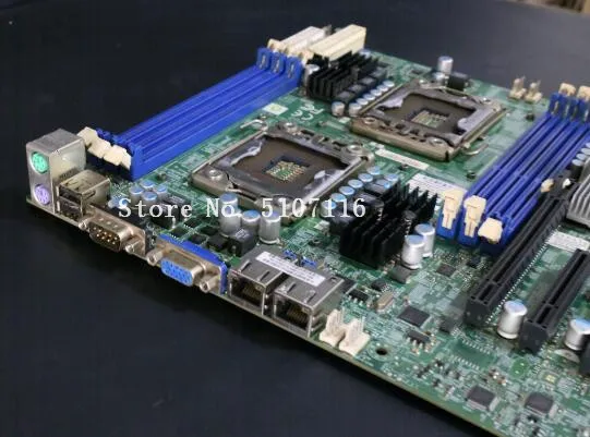 

Материнская плата для настольного компьютера высокого качества, 1366x58, Серверная плата с поддержкой X5650 будет проверена перед отправкой