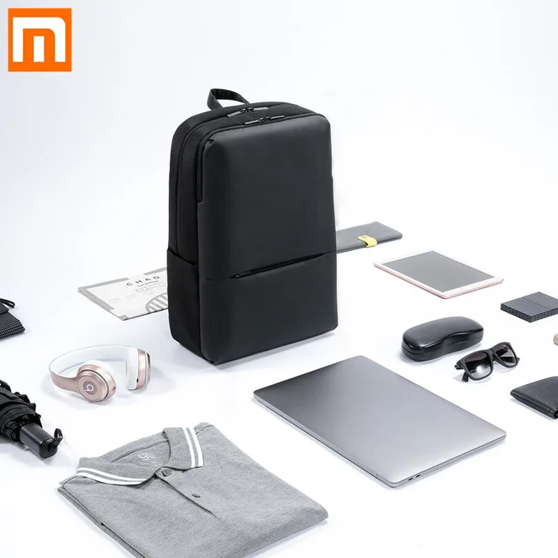 Новый рюкзак Xiaomi классический деловой 2 18L водонепроницаемый 5 6 дюймов ноутбук