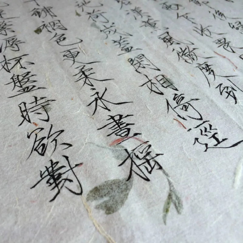 Китайская половинчатая бумага для риса каллиграфия живопись Xuan с натуральным
