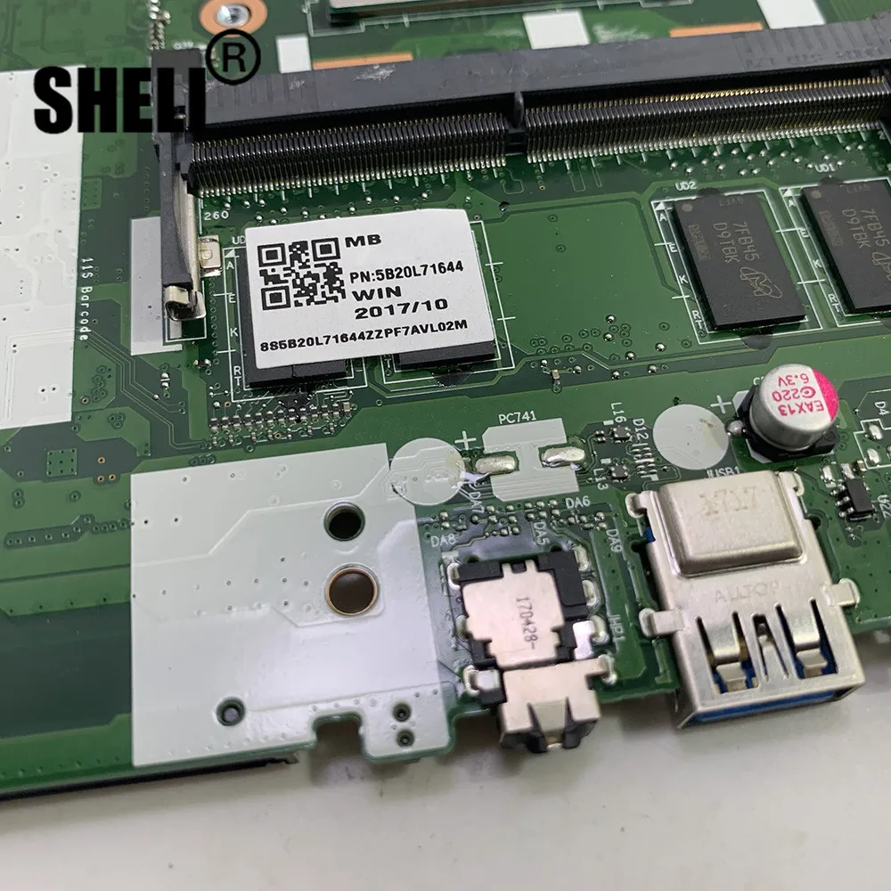 CG516 NM-A741 NMA741 подходит для Lenovo Ideapad 310-15ABR материнская плата ноутбука 5B20L71644 CPU A12-9700 4G