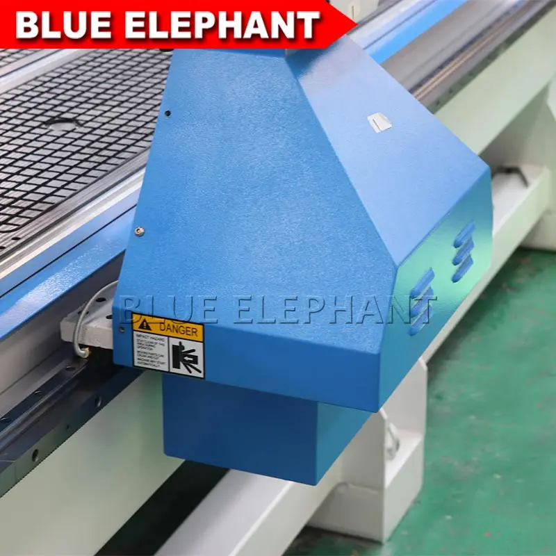 Фрезерный станок с ЧПУ Blue Elephant 6 кВт фрезерный 1530 Т образный стол