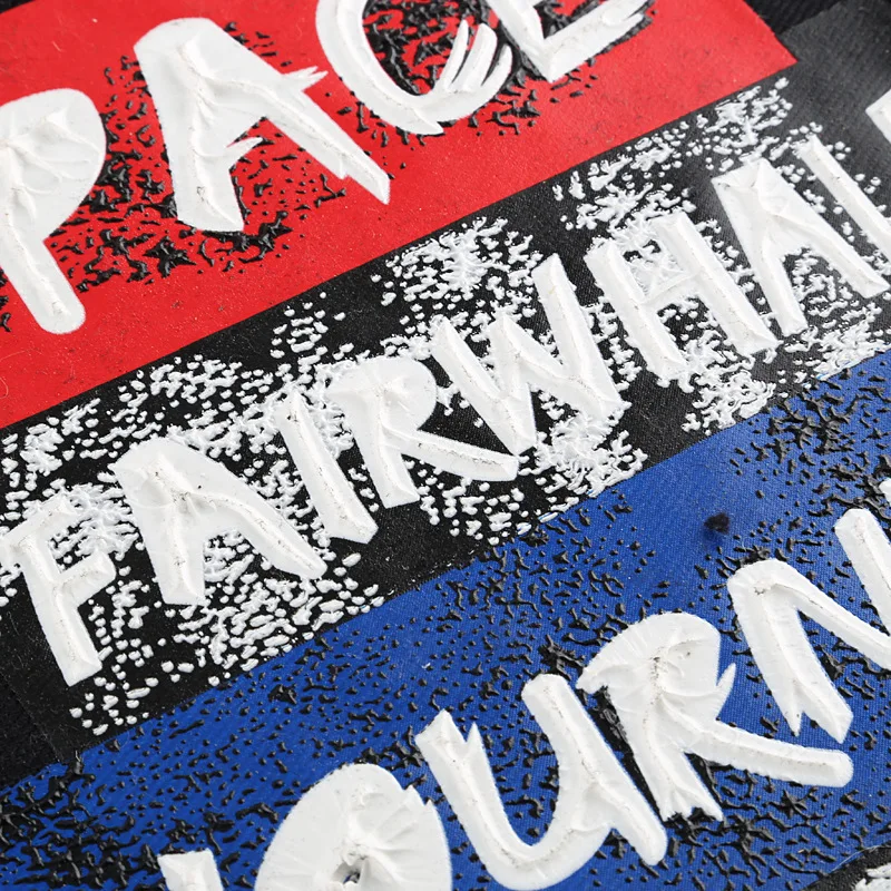 Fashion Letter Patch Clothing Colorful Decorative Accessories Big Size Badge Label | Аксессуары для одежды