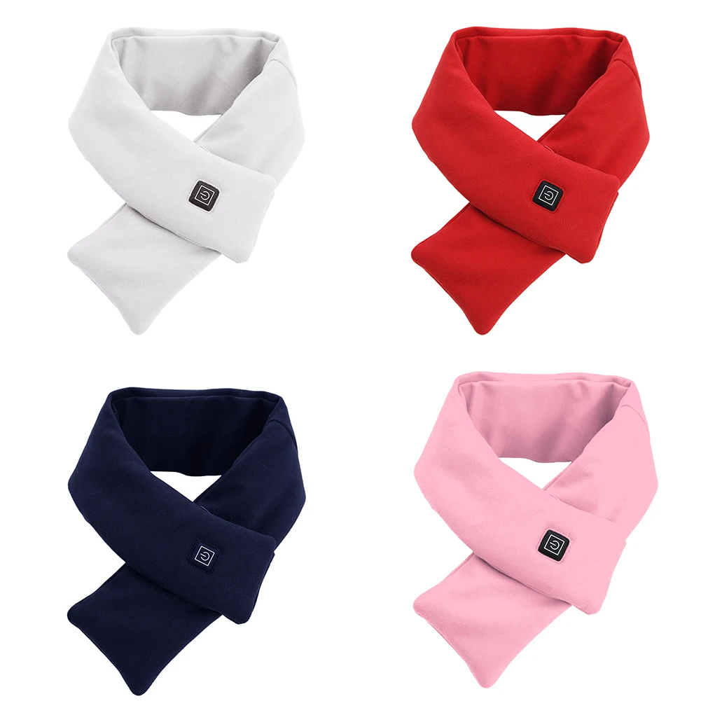 

Heated Scarf Neck Heating Pad Rechargeable Electric Heated Neck Wrap Heat Therapy Grey for Soreness Stiffness Relief