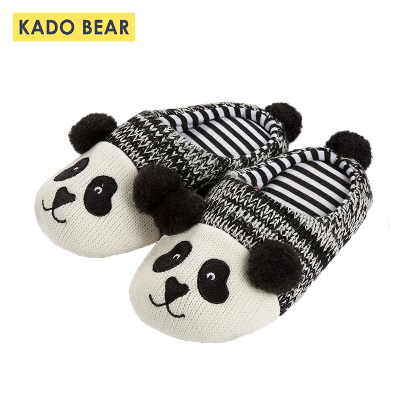 Детские плюшевые тапочки с мультяшным мехом для всей семьи детские домашние