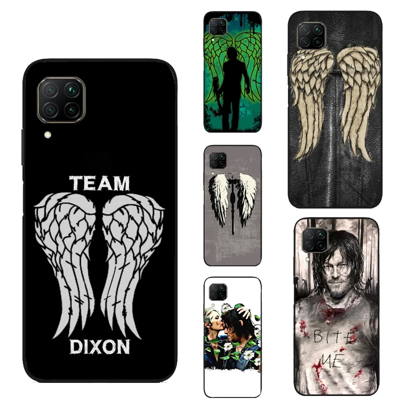 Чехол Daryl Dixon Wings зомби для Huawei P30 Pro P40 P20 Lite P Smart 2019 Nova 5T Honor 50 10 10i 9S 8X 9X | Мобильные