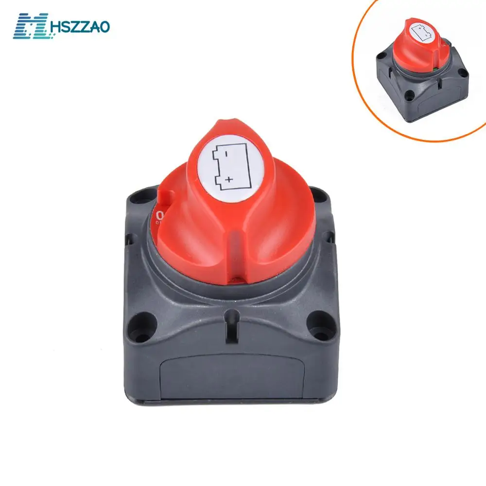 

12V-60V 100A-300A Car Auto RV Marine Boat Battery Selector Isolator Disconnect Rotary Switch Cut