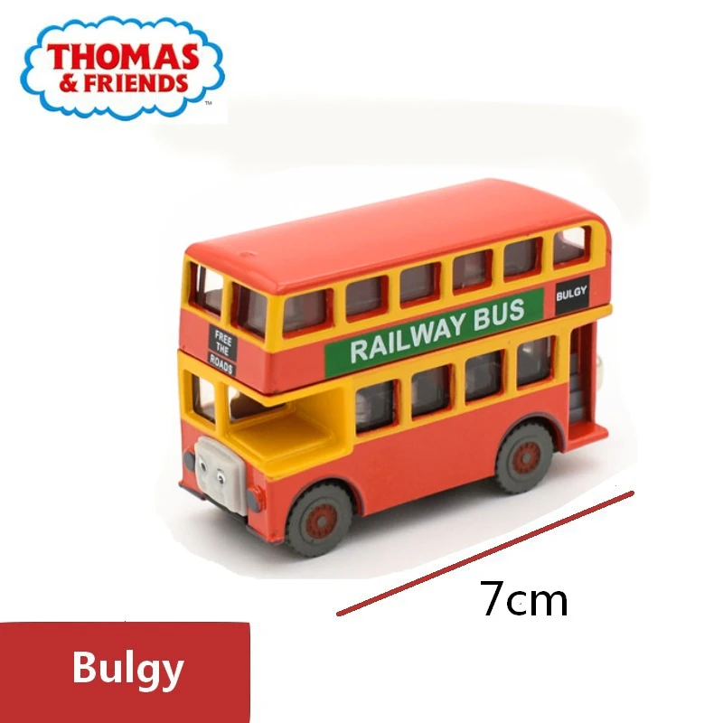 Оригинальная модель поезда Thomas and Friends Bulgy магнитный автомобиль из сплава и