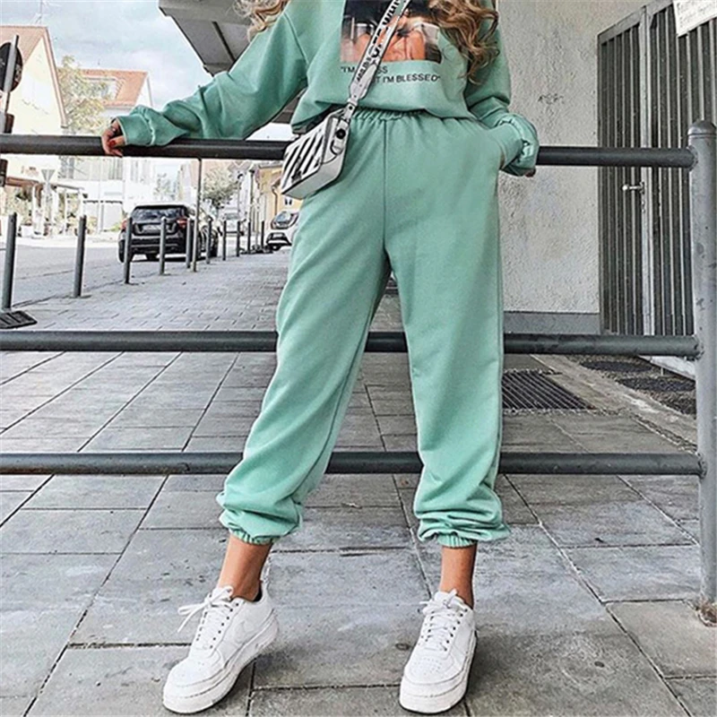 Женские спортивные брюки с высокой талией уличные для бега зимние черные