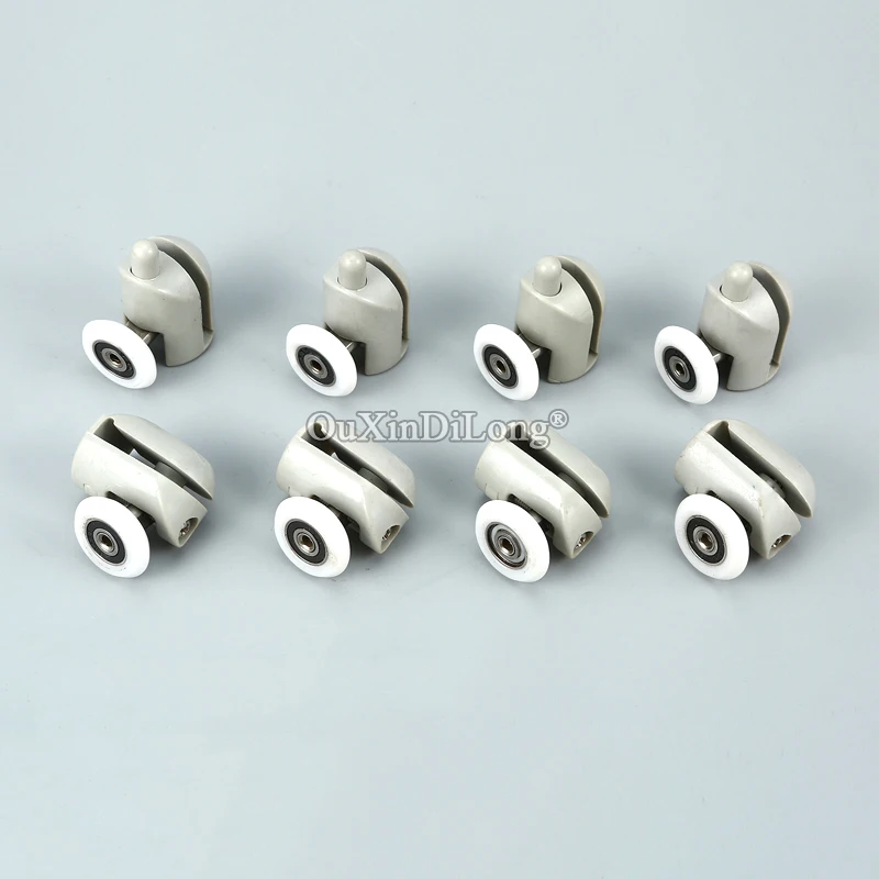 Новинка 4 пары корпусов для душевой кабины ролики дверей бегуны колеса с