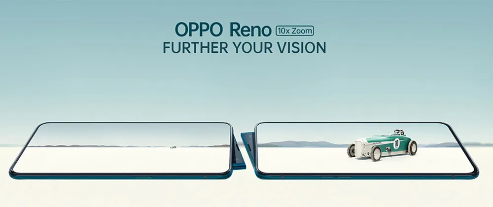 Oppo Reno 10x zoom мобильный телефон 6," полный экран Поддержка NFC Snapdragon 855 Восьмиядерный 6 ГБ ОЗУ 128 Гб ПЗУ 4065 мАч отпечаток пальца ID