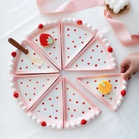 cake theme porcelain plate ceramic plate cat theme dinner plate