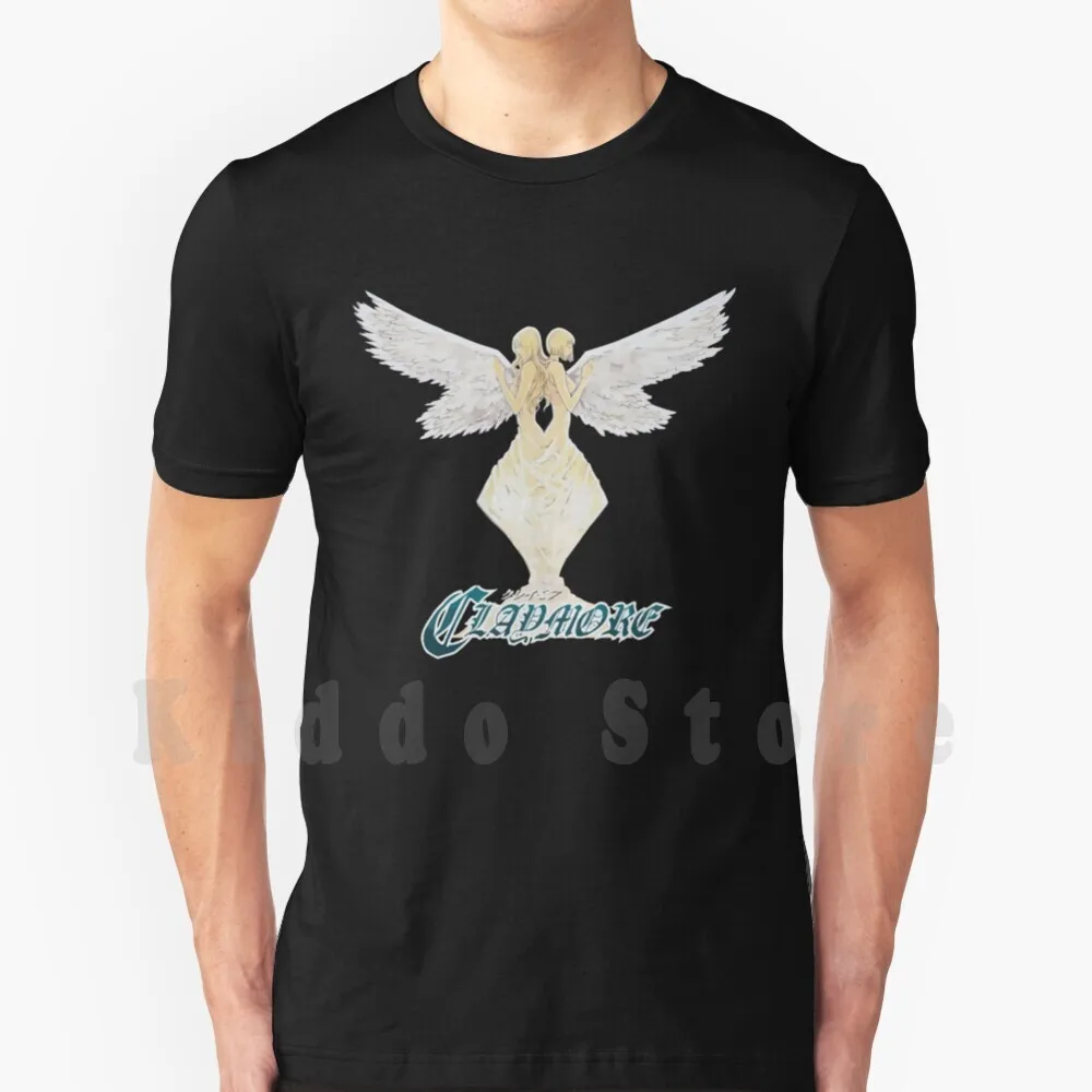 Clare And Teresa T Shirt Men Cotton S-6xl Claymore Anime Angel Tereza Manga