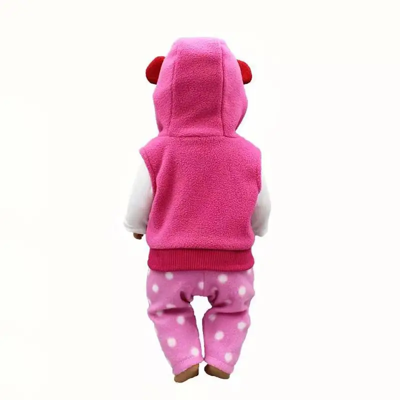 

2020 New Cute frog Suits Fit For 43cm Baby Doll 17 Inch Reborn Baby Doll Clothes