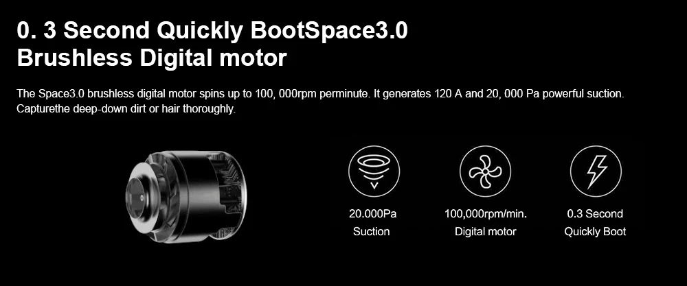 Xiaomi Dreame V9 пылесос ручной Беспроводной Циклон аккумуляторная Чистящая Щетка для домашних машин 20000 Pa вакуум