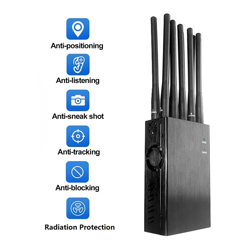 10 Antennas Detector Anti-spy device 2022 N10 GSM 2G 3G 4G 5G WiFi Lojack