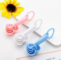 200pcs adorable heart baby souvenirs of love measuring spoon favors for baby shower favors and birthday party gift sn1973