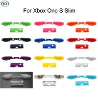 yuxi 12 colors replacement bumper lb rb trigger button for xbox one s slim controller game accessories