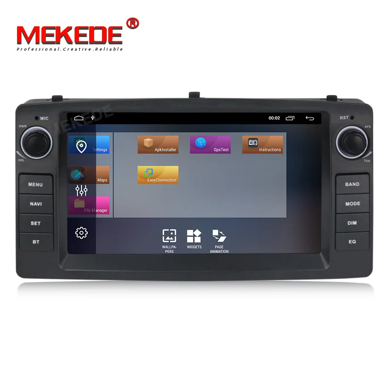 MEKEDE Android 9 1 автомобильное аудио-Радио Стерео dvd-плеер для LADA Vesta 2G ram 32G rom с