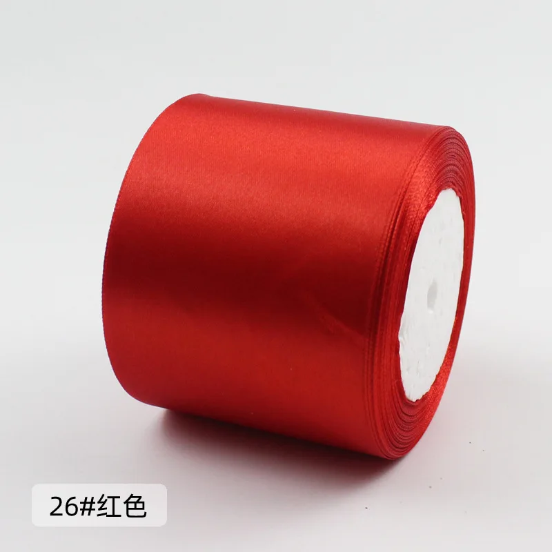10 15 20 25 40 50 80mm атласная лента 22 м/рулон подарок на Рождество Хэллоуин коробка