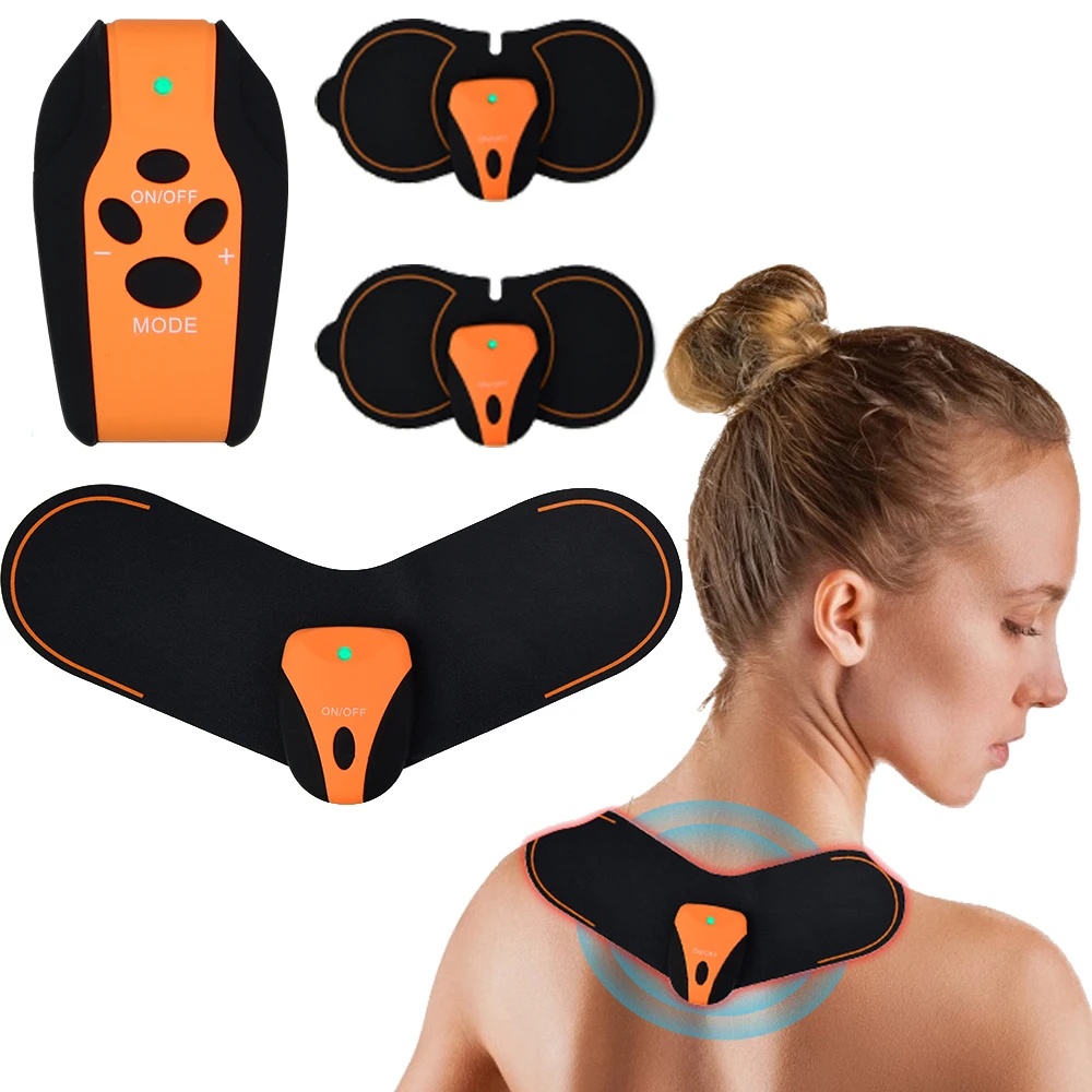 

EMS Cervical Massager Neck Electric Stimulator Back Massage Relax Health Care Physiotherapy Instrument Relief Pain Drop shipping