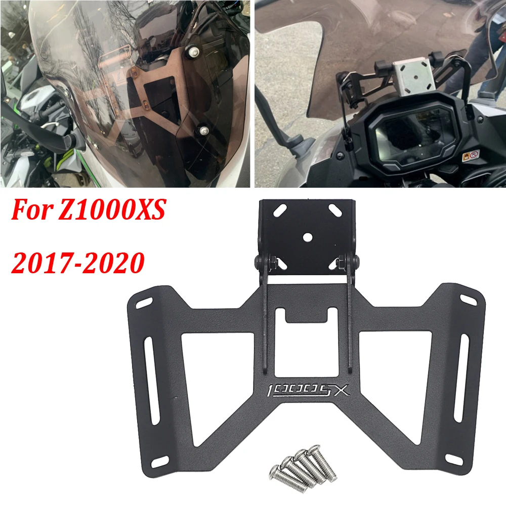 

Motorcycle Navigation Bracket Mobile Phone USB Charging For Kawasaki NINJA Z1000 SX Z1000SX 2017-2020 2019 2018 Z 1000 SX Stand