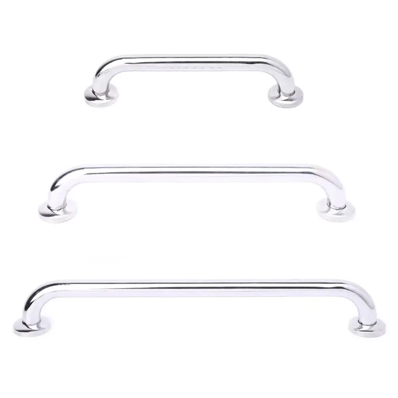 

30/40/50cm Stainless Steel Bathroom Tub Handrail Grab Bar Shower Safety Support Handle Towel Rack