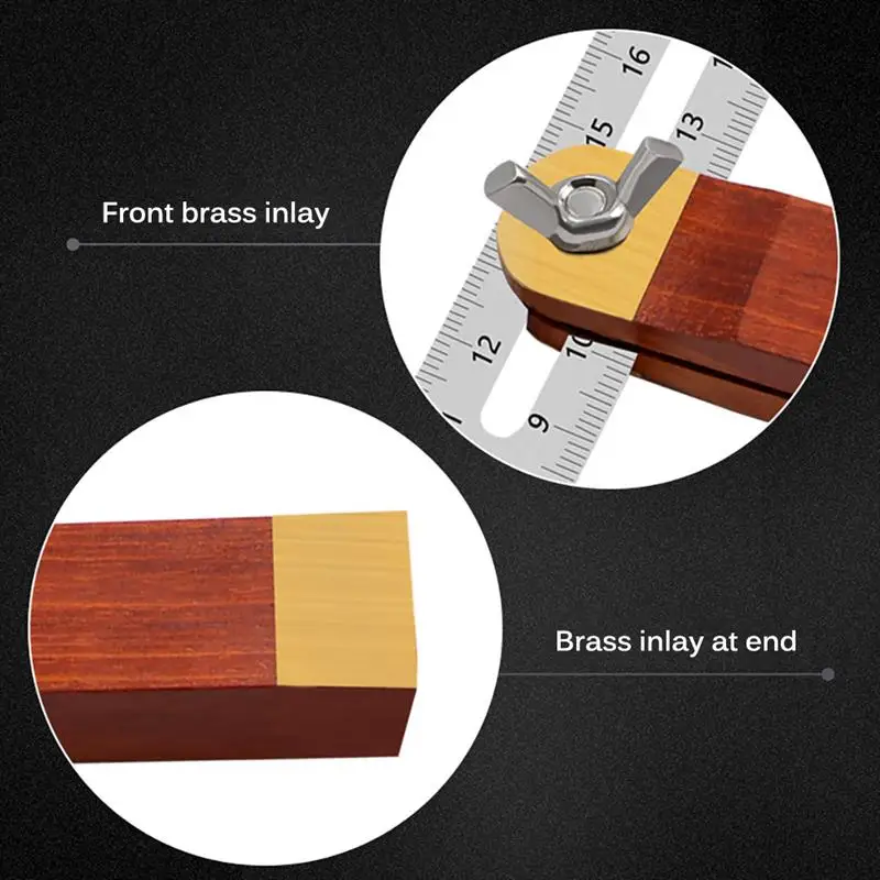 LemonBest Craftsman раздвижной складной T-Bevel квадратный прочный измеритель угломер угол